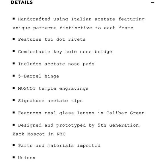 Moscot Originals NYC | Keppe | Unisex | Lightly used - Picture 10 of 10